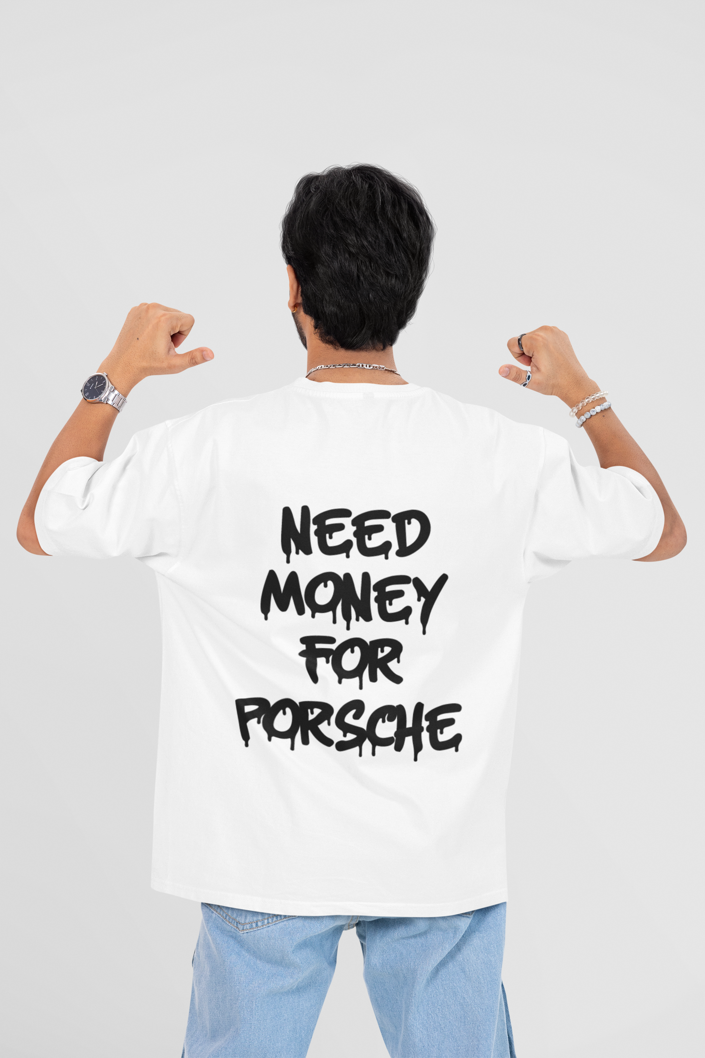 CAMISETA NEED MONEY FOR PORSCHE