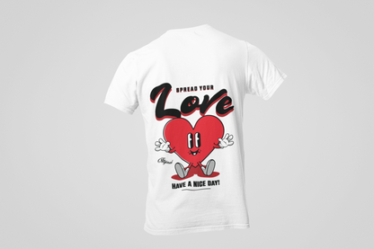 CAMISETA SPREAD YOUR LOVE